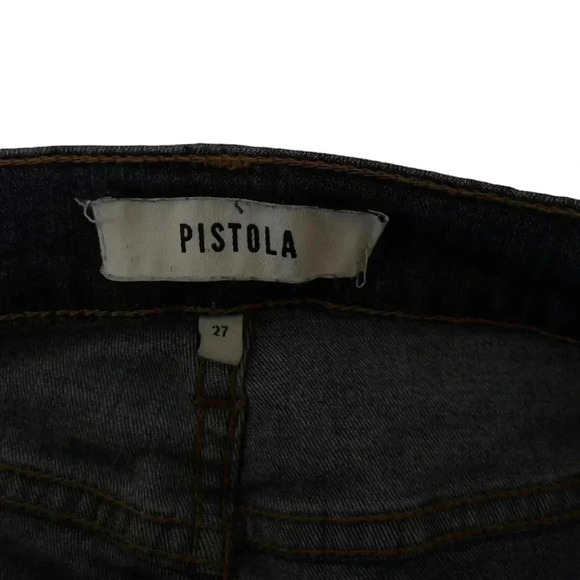 Revolve Pistola High Rise Dark Wash  Skinny Jeans Size 27 - Picture 7 of 8